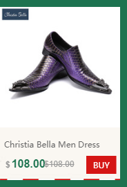 Formalne męskie buty biurowe Christia Bella z naturalnej skóry w stylu lita, dostępne w dużych rozmiarach - Wianko - 45