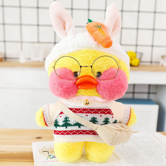 Pluszowa kaczka Mini Cafe – kawaii zabawka dla dzieci - Wianko - 19