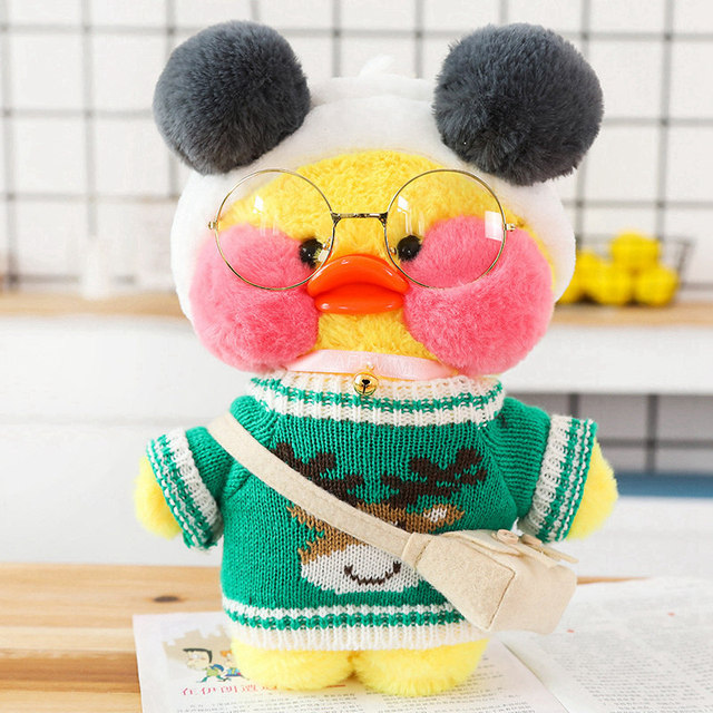 Pluszowa kaczka Mini Cafe – kawaii zabawka dla dzieci - Wianko - 18