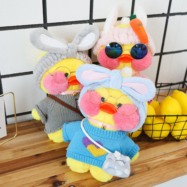 Pluszowa kaczka Mini Cafe – kawaii zabawka dla dzieci - Wianko - 6