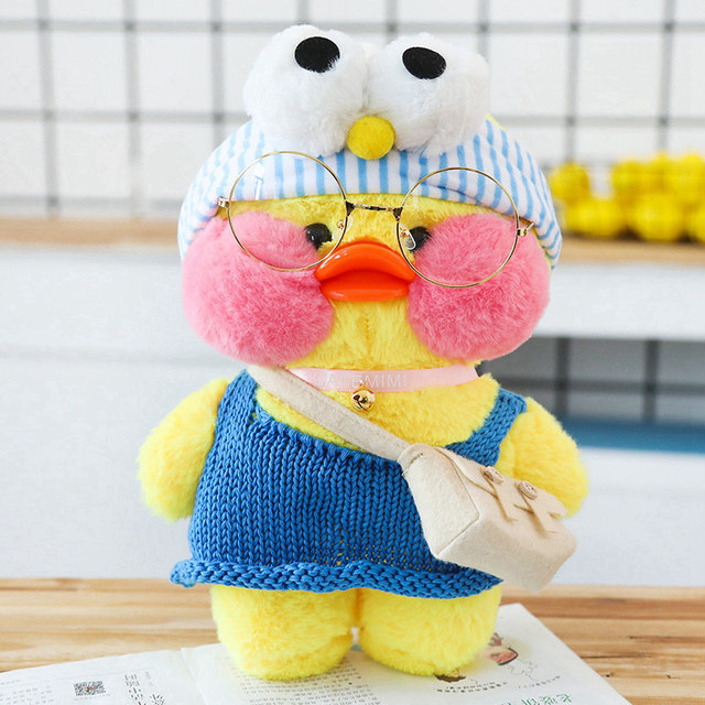 Pluszowa kaczka Mini Cafe – kawaii zabawka dla dzieci - Wianko - 14
