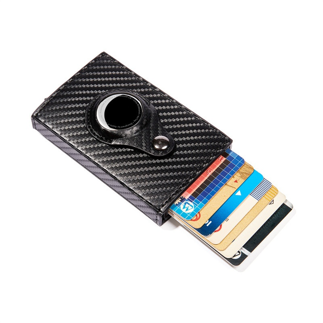 Etui na karty Airtag RFID Clip Tracker mężczyźni Unisex portfel - Wianko - 7