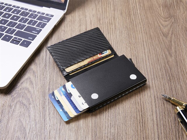 Etui na karty Airtag RFID Clip Tracker mężczyźni Unisex portfel - Wianko - 2