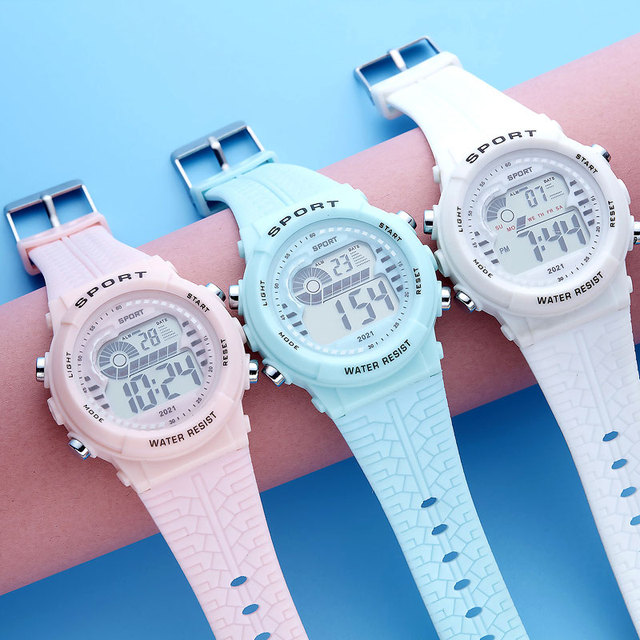 Męsko-damski zegarek LED z funkcjami sportowymi, 24-godzinny alarm i wyświetlaczem cyfrowym - Wianko - 22