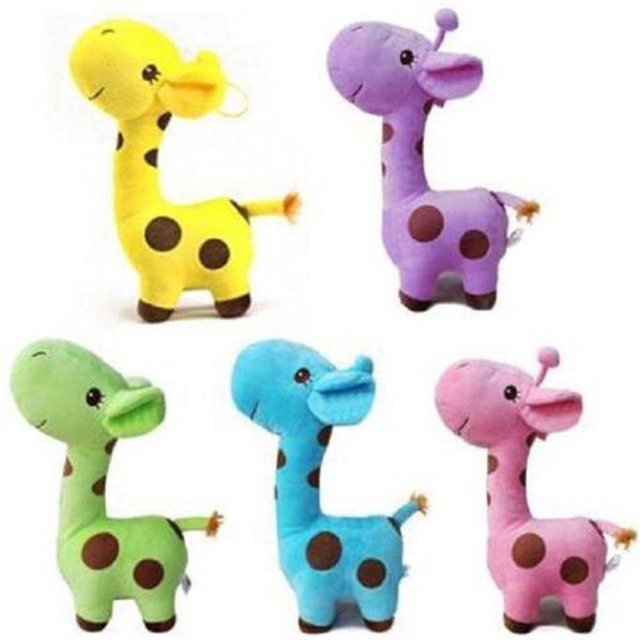 Pluszowe lalki kota z kreskówek wypełnione żyrafa dla dzieci - prezent na urodziny dla dziewczynki - Wianko - 8