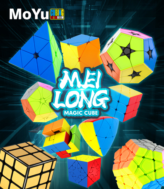 MOYU Meilong Magiczna Kostka Bez Naklejki 2x2-12x12 Megaminx Puzzle do Układania - Wianko - 11