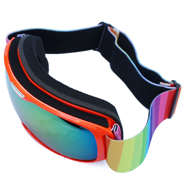 Okulary narciarskie UV400 z podwójnymi soczewkami zapobiegającymi parowaniu dla dorosłych i dzieci, idealne do sportów na świeżym powietrzu. Ochrona przed słońcem na stoku i snowboardowe gogle dla każdego! - Wianko - 20