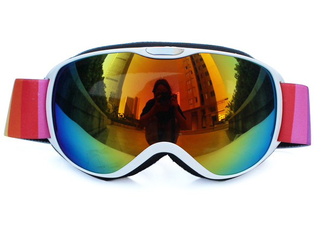 Okulary narciarskie UV400 z podwójnymi soczewkami zapobiegającymi parowaniu dla dorosłych i dzieci, idealne do sportów na świeżym powietrzu. Ochrona przed słońcem na stoku i snowboardowe gogle dla każdego! - Wianko - 17