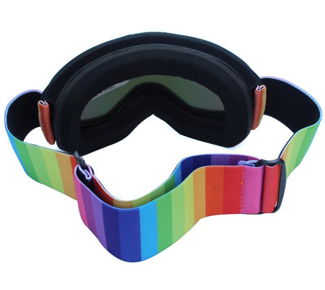 Okulary narciarskie UV400 z podwójnymi soczewkami zapobiegającymi parowaniu dla dorosłych i dzieci, idealne do sportów na świeżym powietrzu. Ochrona przed słońcem na stoku i snowboardowe gogle dla każdego! - Wianko - 27