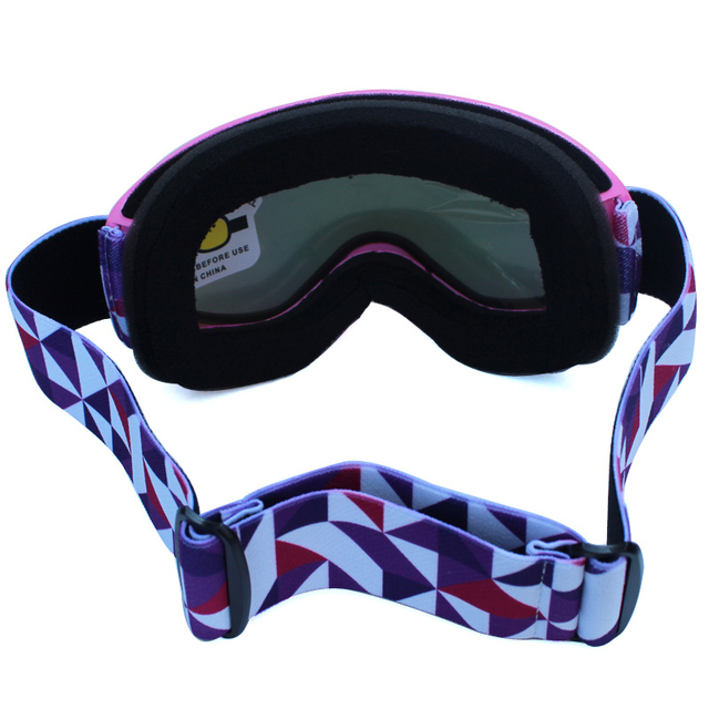 Okulary narciarskie UV400 z podwójnymi soczewkami zapobiegającymi parowaniu dla dorosłych i dzieci, idealne do sportów na świeżym powietrzu. Ochrona przed słońcem na stoku i snowboardowe gogle dla każdego! - Wianko - 35