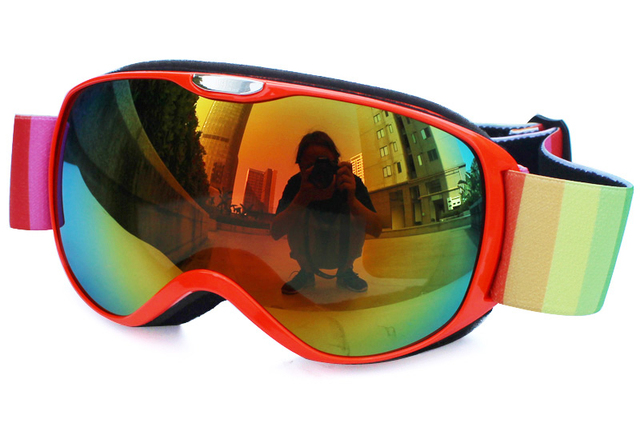 Okulary narciarskie UV400 z podwójnymi soczewkami zapobiegającymi parowaniu dla dorosłych i dzieci, idealne do sportów na świeżym powietrzu. Ochrona przed słońcem na stoku i snowboardowe gogle dla każdego! - Wianko - 22