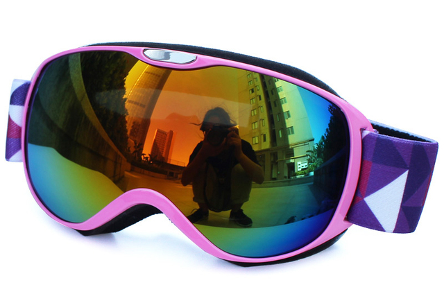 Okulary narciarskie UV400 z podwójnymi soczewkami zapobiegającymi parowaniu dla dorosłych i dzieci, idealne do sportów na świeżym powietrzu. Ochrona przed słońcem na stoku i snowboardowe gogle dla każdego! - Wianko - 34