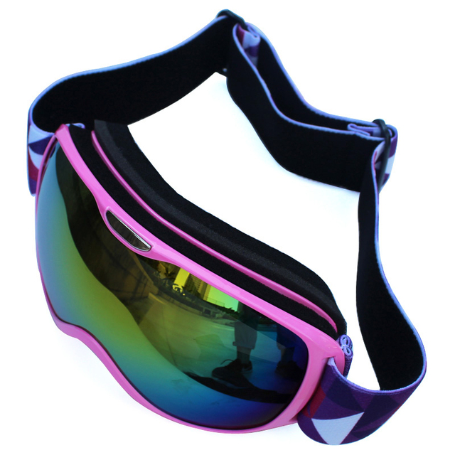 Okulary narciarskie UV400 z podwójnymi soczewkami zapobiegającymi parowaniu dla dorosłych i dzieci, idealne do sportów na świeżym powietrzu. Ochrona przed słońcem na stoku i snowboardowe gogle dla każdego! - Wianko - 32