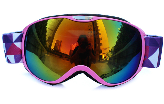 Okulary narciarskie UV400 z podwójnymi soczewkami zapobiegającymi parowaniu dla dorosłych i dzieci, idealne do sportów na świeżym powietrzu. Ochrona przed słońcem na stoku i snowboardowe gogle dla każdego! - Wianko - 33