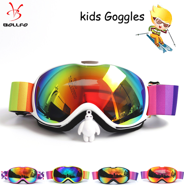 Okulary narciarskie UV400 z podwójnymi soczewkami zapobiegającymi parowaniu dla dorosłych i dzieci, idealne do sportów na świeżym powietrzu. Ochrona przed słońcem na stoku i snowboardowe gogle dla każdego! - Wianko - 6
