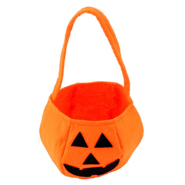 Dekoracyjna włókninowa torba w kształcie dyni na Halloween - gadżety i cukierki dla dzieci - Wianko - 9