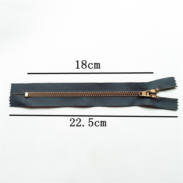 7 sztuk nylonowych zamków błyskawicznych 5# o długości 18 cm w 7 kolorach - idealne do szycia DIY spodni i portfeli - Wianko - 1