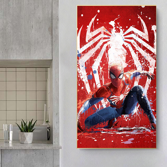 Spider-Man Avengers Marvel Movie DIY diamentowa malowanie 5D - pełna krzyżowa haftowana mozaika do dekoracji domu - Wianko - 12