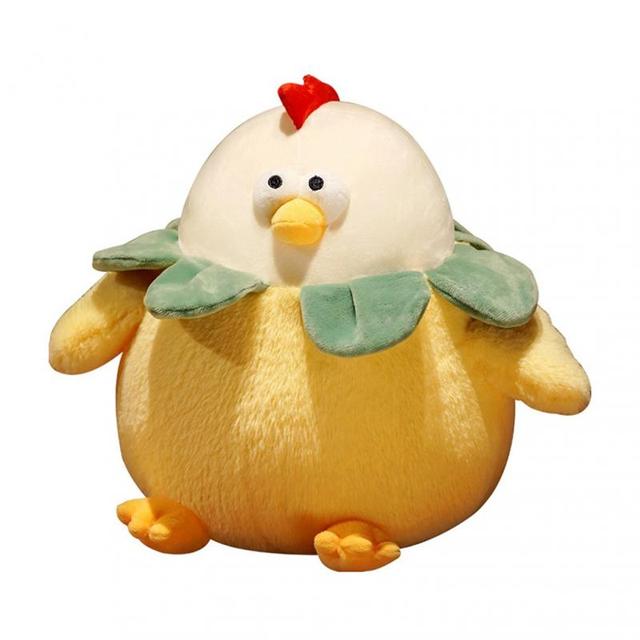 Pluszowa zabawka Cartoon Warzywa Kurczak - miękki pluszak dla dzieci, 28cm - prezent na urodziny i Boże Narodzenie dla chłopca i dziewczyny - Wianko - 8
