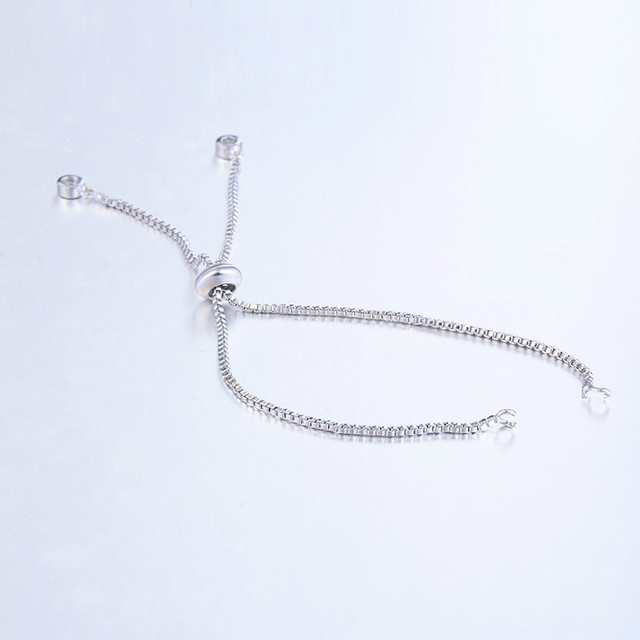 Mikro-inkrustowana bransoletka z cyrkoniami - długość 23cm - Wianko - 6