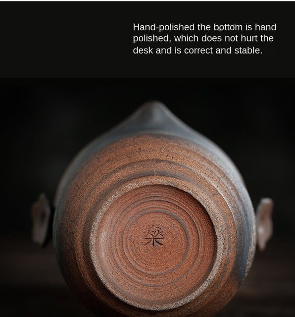 Dzbanek na herbatę japoński styl Kung Fu Pu'er Handmade Vintage z drewnianą wazą i ceramiczną czarką Gaiwan - Wianko - 13