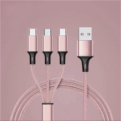 Uniwersalny kabel ładowania USB 3 w 1 - szybkie ładowanie i wielofunkcyjność - Wianko - 13
