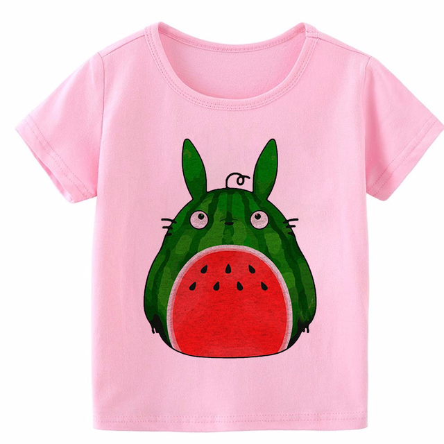 2021 Koszulka dziecięca różowa Panda T dla chłopców i dziewczynek z krótkim rękawem - Casual - Wianko - 20