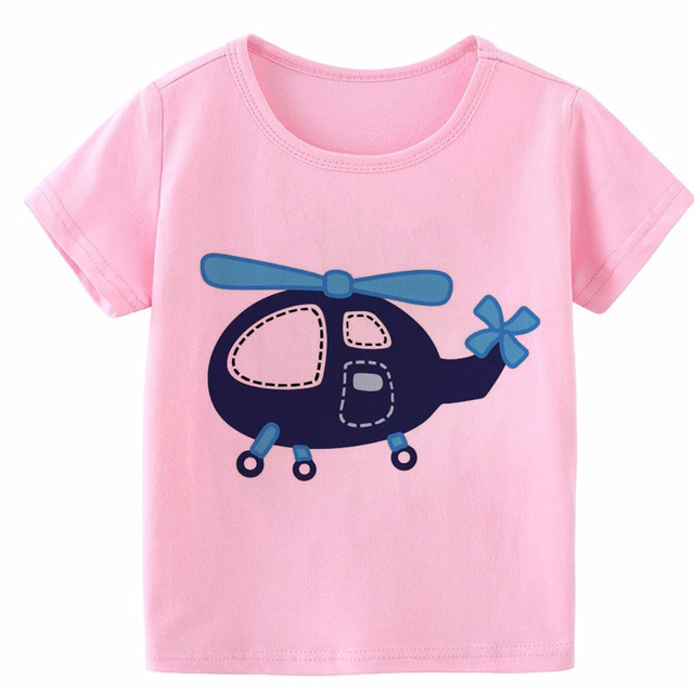 2021 Koszulka dziecięca różowa Panda T dla chłopców i dziewczynek z krótkim rękawem - Casual - Wianko - 12