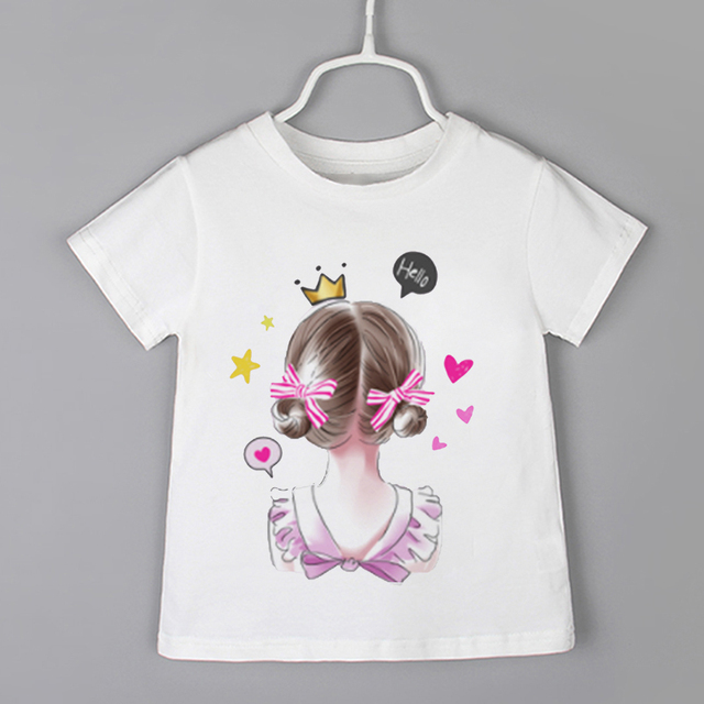 2021 Koszulka dziecięca różowa Panda T dla chłopców i dziewczynek z krótkim rękawem - Casual - Wianko - 9