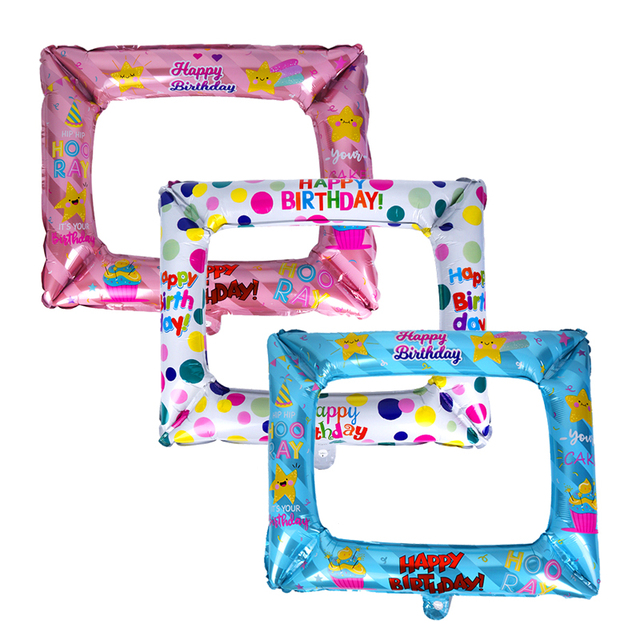 Jednorożec ramka fotobudki z balonami i dekoracjami dla dzieci i Baby Shower - Wianko - 4