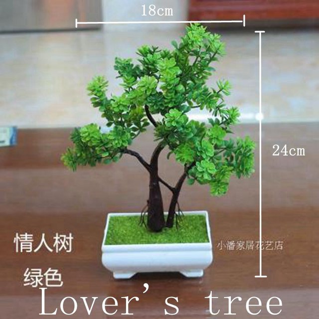 1 sztuka symulacji małego bonsai w doniczce - Wianko - 10