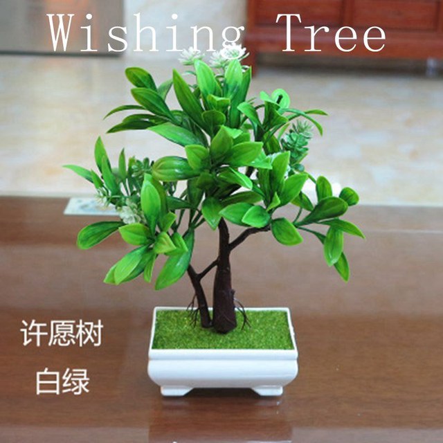 1 sztuka symulacji małego bonsai w doniczce - Wianko - 4