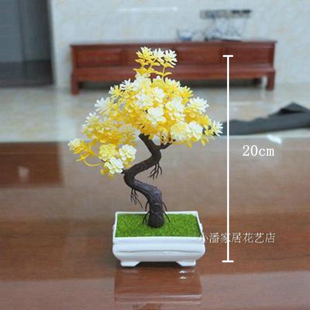 1 sztuka symulacji małego bonsai w doniczce - Wianko - 24