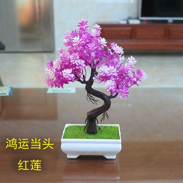 1 sztuka symulacji małego bonsai w doniczce - Wianko - 26