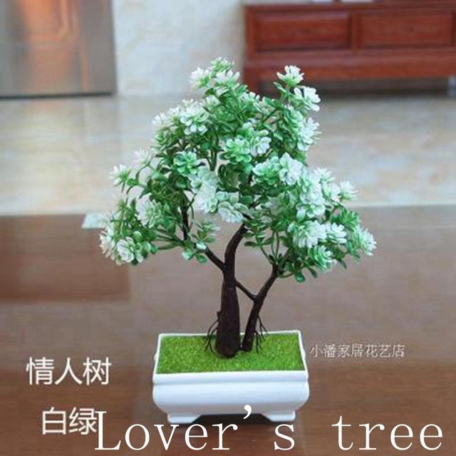 1 sztuka symulacji małego bonsai w doniczce - Wianko - 9