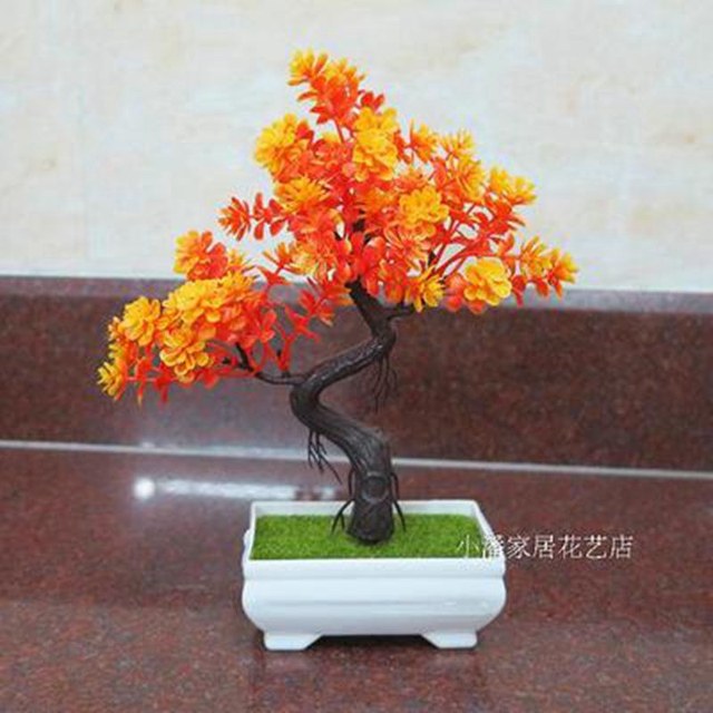 1 sztuka symulacji małego bonsai w doniczce - Wianko - 29