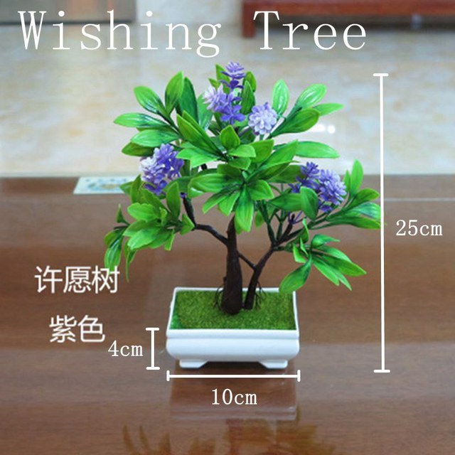 1 sztuka symulacji małego bonsai w doniczce - Wianko - 2