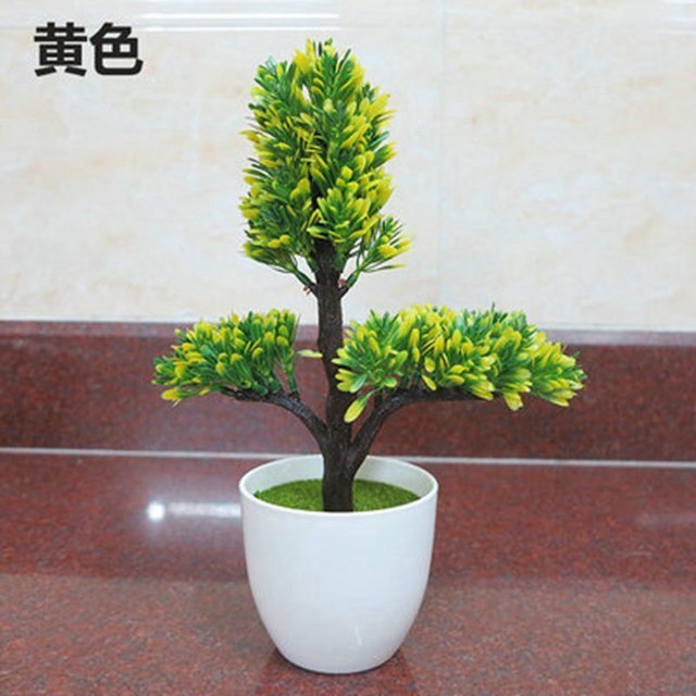 1 sztuka symulacji małego bonsai w doniczce - Wianko - 22