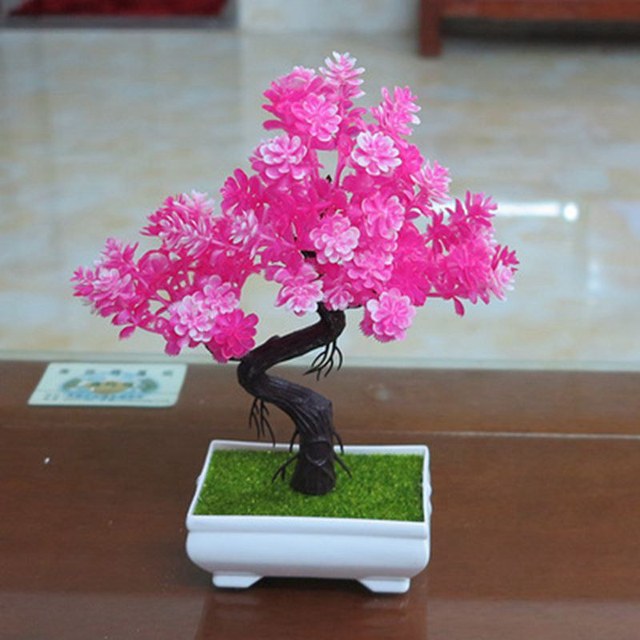 1 sztuka symulacji małego bonsai w doniczce - Wianko - 25