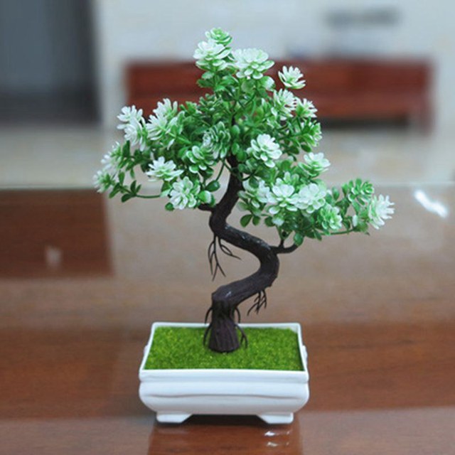 1 sztuka symulacji małego bonsai w doniczce - Wianko - 27