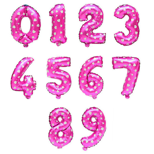 Duża folia balonowa w kształcie cyfry 32 Cal | Dekoracje na przyjęcie urodzinowe dla dzieci - Wianko - 8