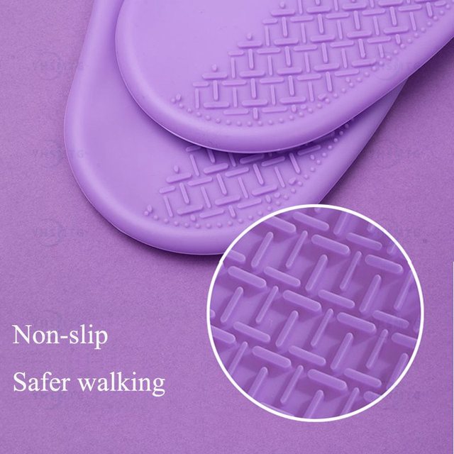 Kalosze silikonowe, wodoodporna obudowa, antypoślizgowe pokrowce na buty, unisex - Wianko - 7