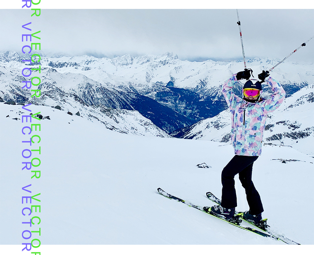 Okulary narciarskie VECTOR z podwójną warstwą UV400, antyfogiem, dużymi maskami i profesjonalnymi okularami do narciarstwa i snowboardu dla mężczyzn i kobiet - Wianko - 4