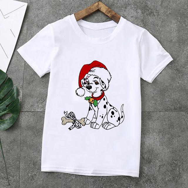 Little Spotted Dogs - koszulka dziecięca z grafiką 101 dalmatyńczyków i krótkimi rękawami dla rodzeństwa- Family Look - Wianko - 10
