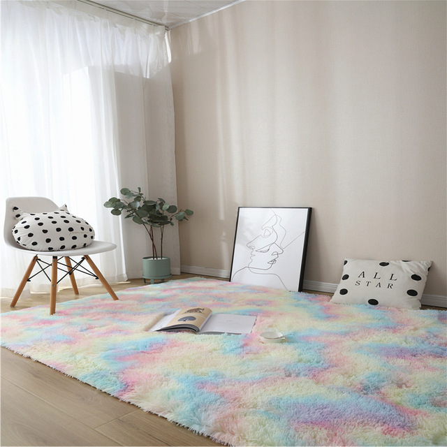Dywan Rainbow - kolorowe, miękkie i wygodne podłogi w Twoim domu - Wianko - 3