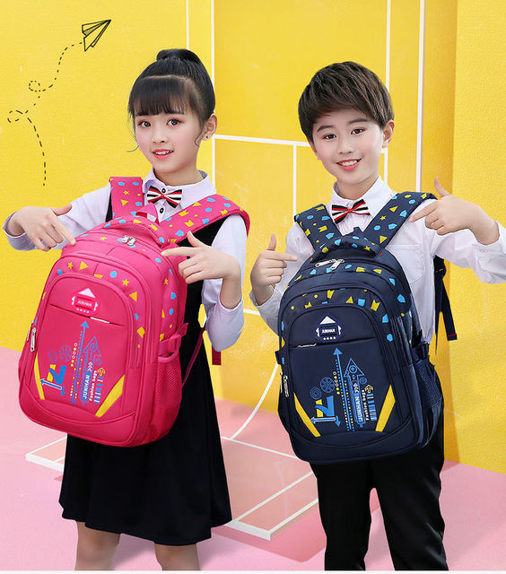 Dzieci 2021 torba szkolna ortopedyczna plecak podstawowy tornister wodoodporny dla dziewcząt i chłopców - mochila - Wianko - 2