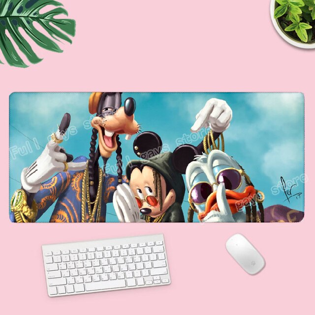 Myszka podkładka pod klawiaturę Disney Mickey Mouse z kreskówkowym nadrukiem dla fanów Anime i laptopa - Wianko - 11