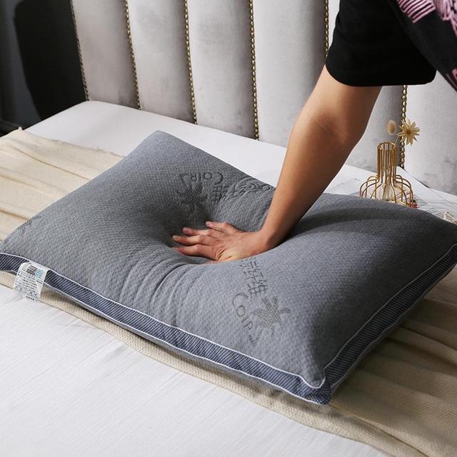Poduszka podróżna: Miękka i elastyczna poduszka dzianinowa z oddychającego włókna dla dobrego snu w domu i hotelu - Wianko - 11
