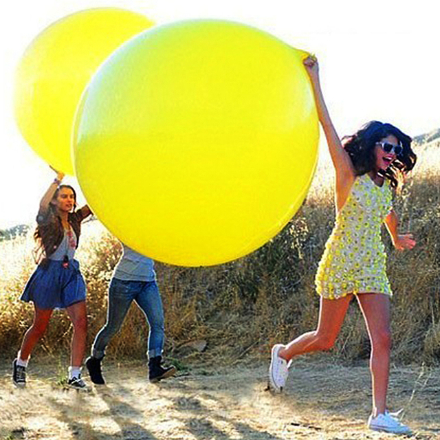 Duże balony lateksowe gigantyczne 10 sztuk 90cm 36 Cal na sesję zdjęciową, urodziny, wesele, festiwal, wydarzenie, karnawał - Wianko - 9