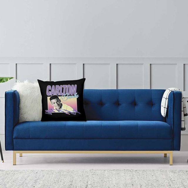 Poduszka podłogowa Carlton Banks w świeżym stylu estetycznym, dekoracyjna poszewka do salonu Bel, książęca poszewka powietrzna - Wianko - 5